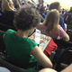 Illustration for article titled Today In Disinterested Baseball Fans: A Kid Doing Origami